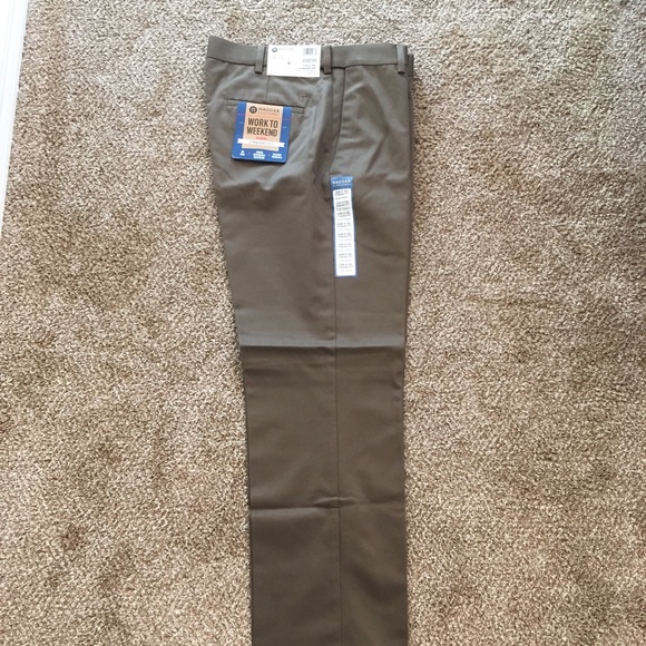 haggar work to weekend pants